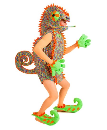 DISFRAZ DE CAMALEON HOMBRE 
