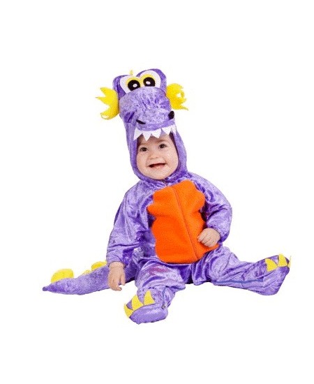 DISFRAZ DE DRAGON MORADO PARA BEBE