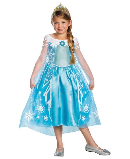DISFRAZ DE ELSA PRESTIGE PARA NIÑA