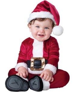 DISFRAZ DE BABY NOEL LUJO PARA BEBE