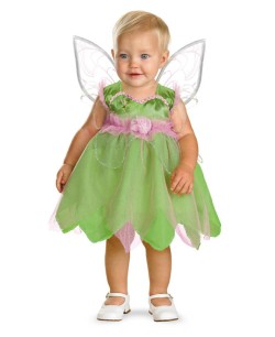 DISFRAZ DE CAMPANILLA PARA BEBE