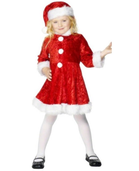 DISFRAZ DE MISS SANTA NOEL PARA NIÑA