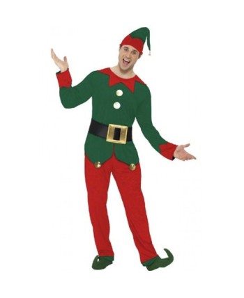 DISFRAZ DE ELFO NAVIDEÑO