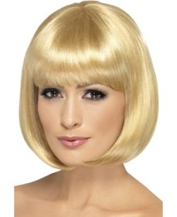 PELUCA MEDIA MELENA RUBIA