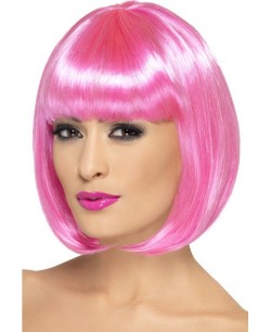 PELUCA MEDIA MELENA ROSA