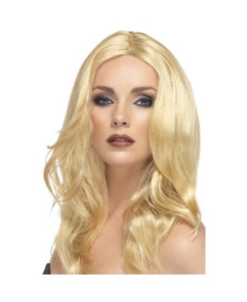 PELUCA SIN FLEQUILLO RUBIA