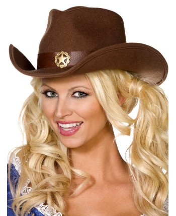 SOMBRERO VAQUERO ESTRELLA SHERIFF