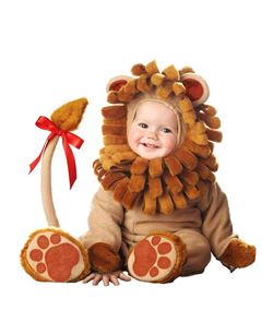 DISFRAZ DE LEON MARRON PARA BEBE