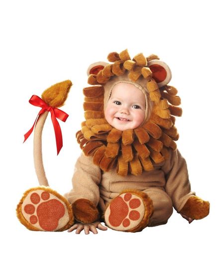 DISFRAZ DE LEON MARRON PARA BEBE
