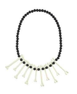 COLLAR TROGLODITA HUESOS