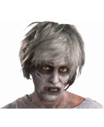 PELUCA ZOMBIE HOMBRE MECHAS CON FLEQUILLO