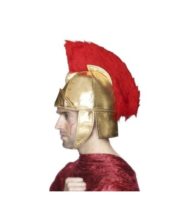 CASCO ROMANO CENTURION DORADO TELA