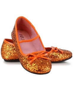 ZAPATO GLITTER NARANJA 