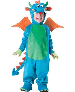 DISFRAZ DE DRAGON AZUL 
