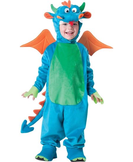 DISFRAZ DE DRAGON AZUL 