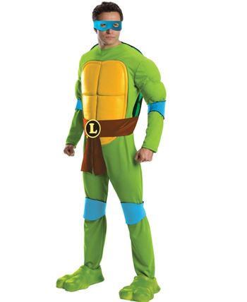 DISFRAZ DE TORTUGA NINJA HOMBRE LEONARDO 