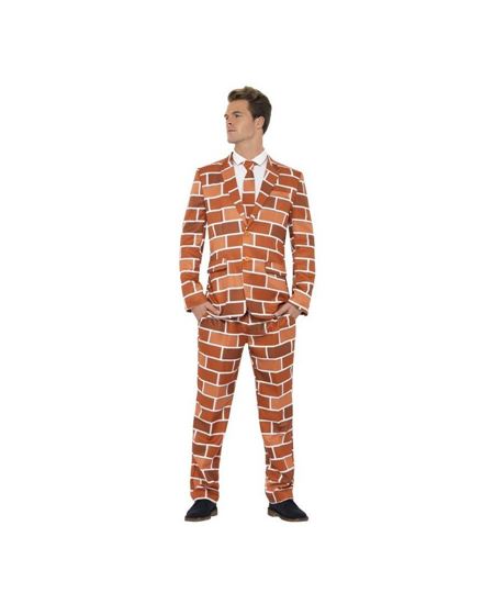 TRAJE HOMBRE LADRILLOS