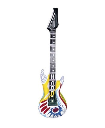 GUITARRA ROCK BEATLES COLORES HINCHABLE