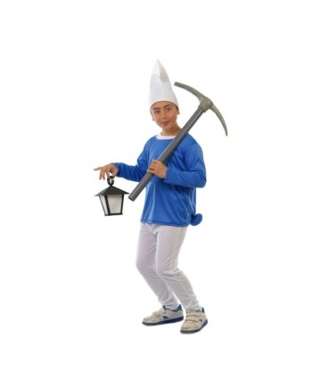 DISFRAZ DE ENANITO AZUL NIÑO