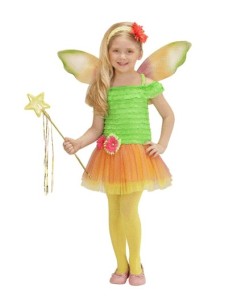 DISFRAZ DE HADA DEL BOSQUE VERDE PARA NIÑA