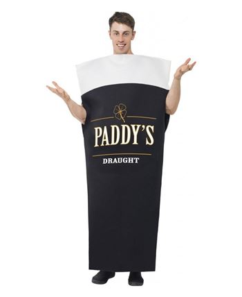 DISFRAZ DE VASO DE CERVEZA TOSTADA PADDY 