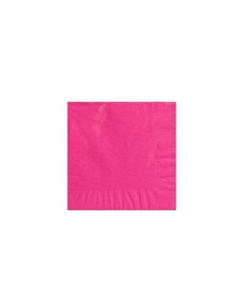 SERVILLETAS FUCSIA 20 UNIDADES