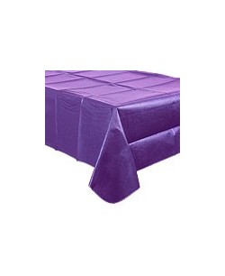MANTEL MORADO DE PLASTICO