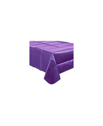MANTEL MORADO DE PLASTICO