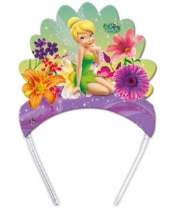 TIARAS CAMPANILLA 6 UNIDADES