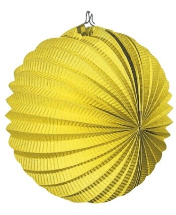 FAROL AMARILLA FERIA 22CM BOLSA 6 UNIDADES