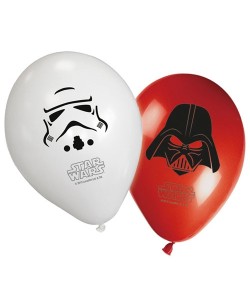 GLOBOS STAR WARS 8 UNIDADES