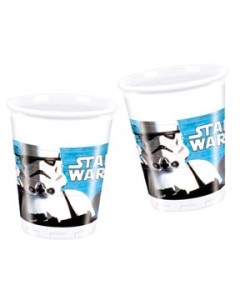 VASOS STAR WARS STORMTROOPER 8 UNIDADES