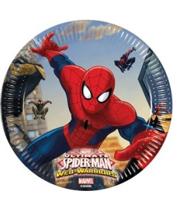 PLATOS SPIDERMAN ULTIMATE 20 CMS. 8 UNIDADES