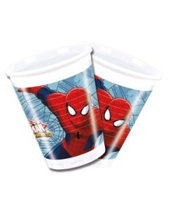 VASOS SPIDERMAN ULTIMATE 8 UNIDADES