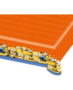 MANTEL MINIONS PLASTICO