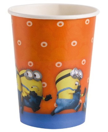 VASOS MINION 8 UNIDADES