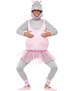DISFRAZ DE HIPOPOTAMO BAILARINA 