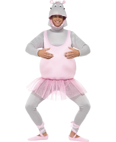 DISFRAZ DE HIPOPOTAMO BAILARINA 