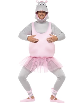 DISFRAZ DE HIPOPOTAMO BAILARINA 