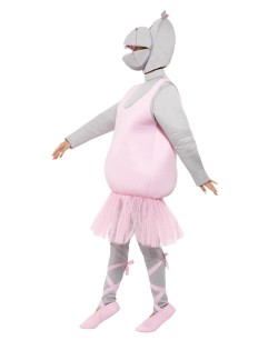 DISFRAZ DE HIPOPOTAMO BAILARINA  2
