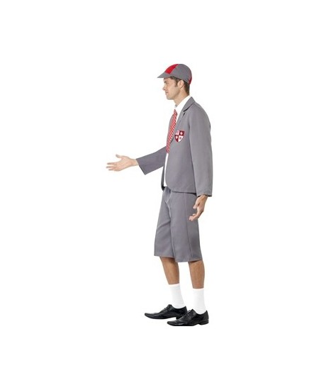 DISFRAZ DE COLEGIAL TRAVIESO GRIS PARA HOMBRE