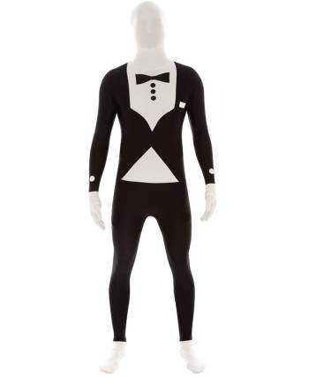 MORPHSUIT NEGRO TUXEDO M-SUIT 