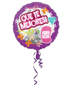 GLOBO DE HELIO QUE TE MEJORES ROSA