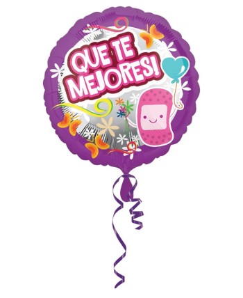 GLOBO DE HELIO QUE TE MEJORES ROSA