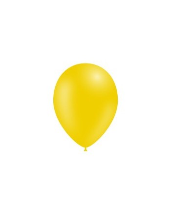 BOLSA 10 GLOBOS  AMARILLO HUEVO 