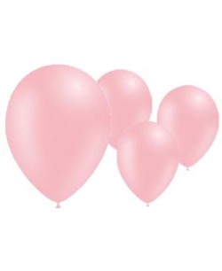 GLOBO ROSA BABY 50 UNIDADES 95CM PERIMETRO