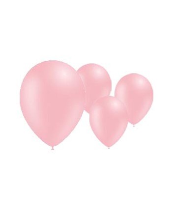GLOBO ROSA BABY 50 UNIDADES 95CM PERIMETRO