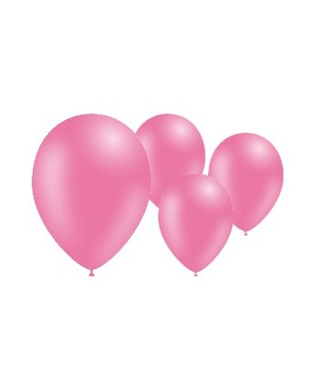 GLOBO ROSA 50 UNIDADES 95CM PERIMETRO