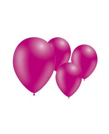 GLOBO FUCSIA 50 UNIDADES