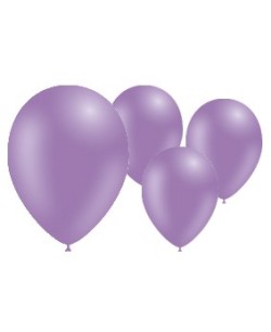 GLOBO LAVANDA 50 UNIDADES 95CM PERIMETRO